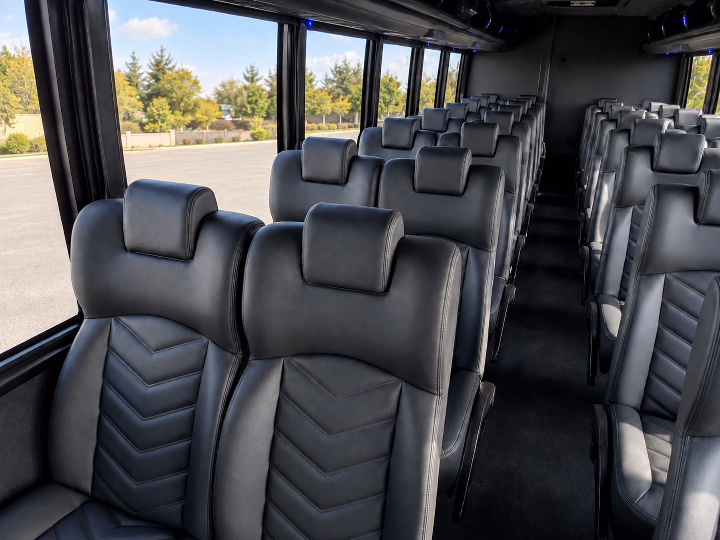 reno 15 passenger minibus inside