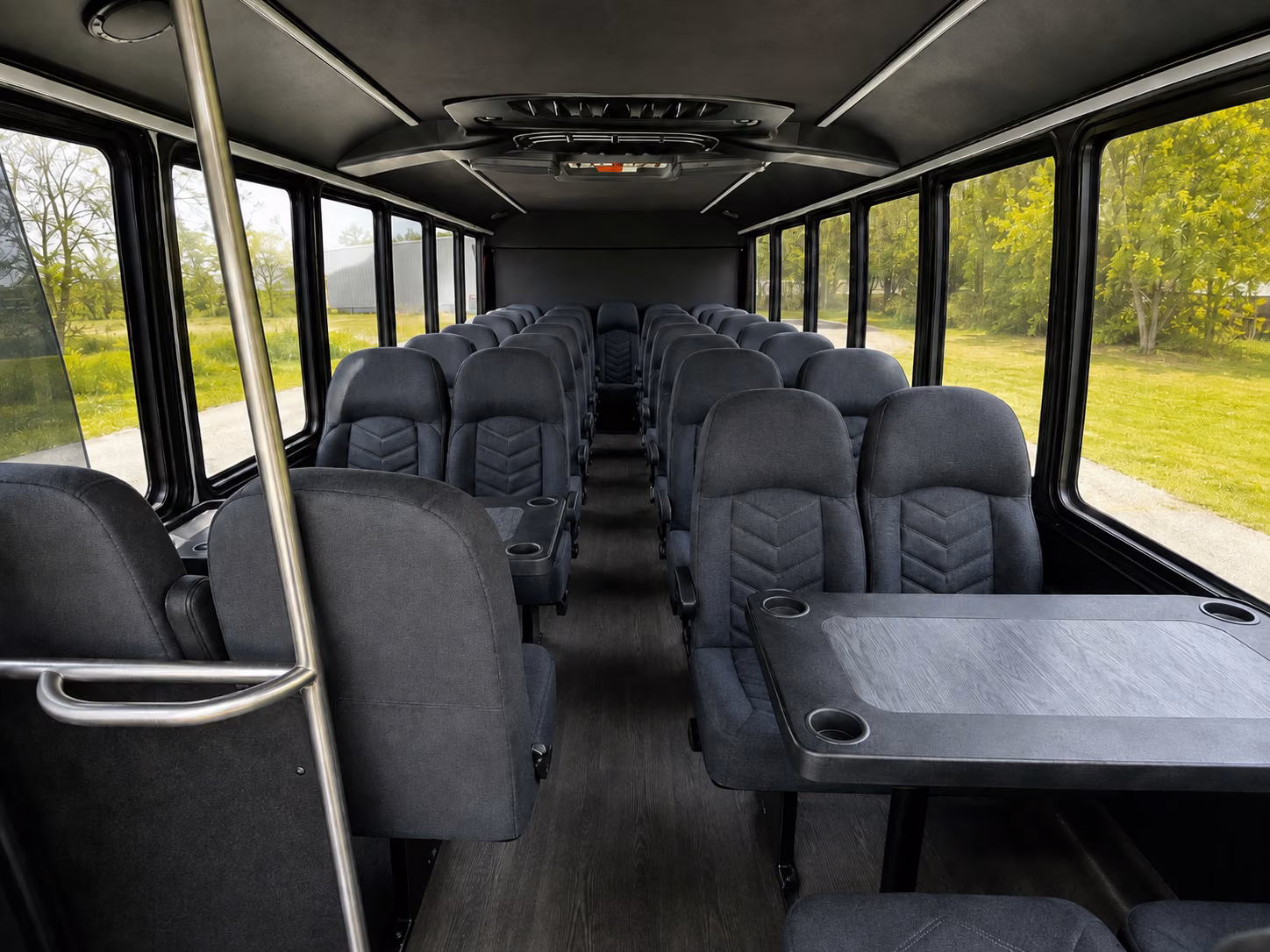 reno 15 passenger minibus interior