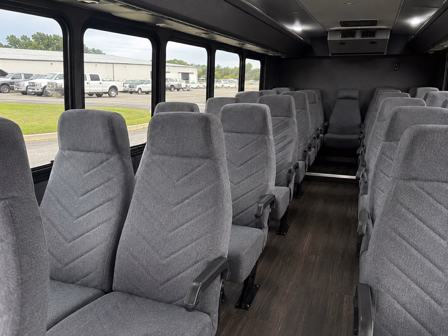reno 20 passenger minibus inside