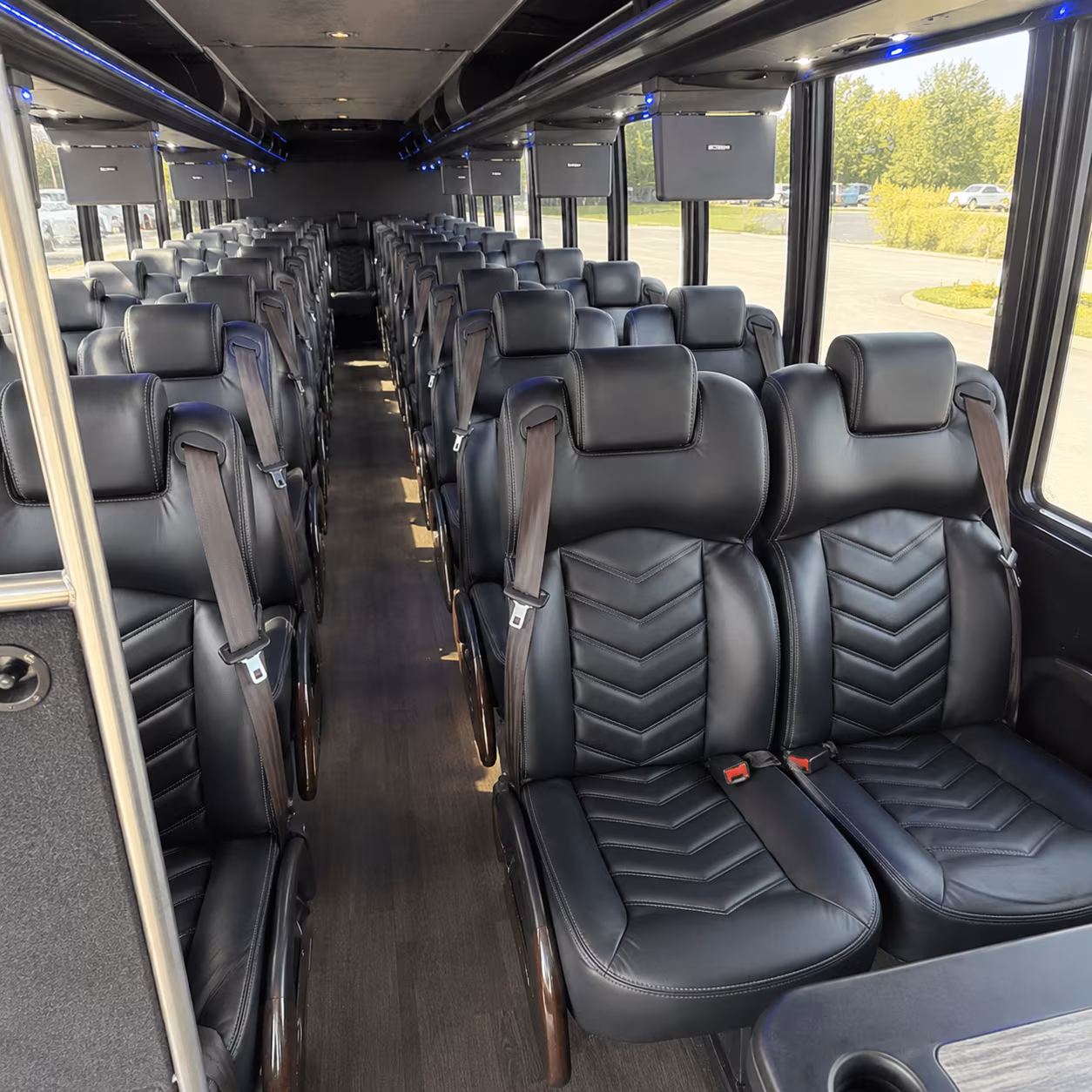 reno 30 passenger minibus interior