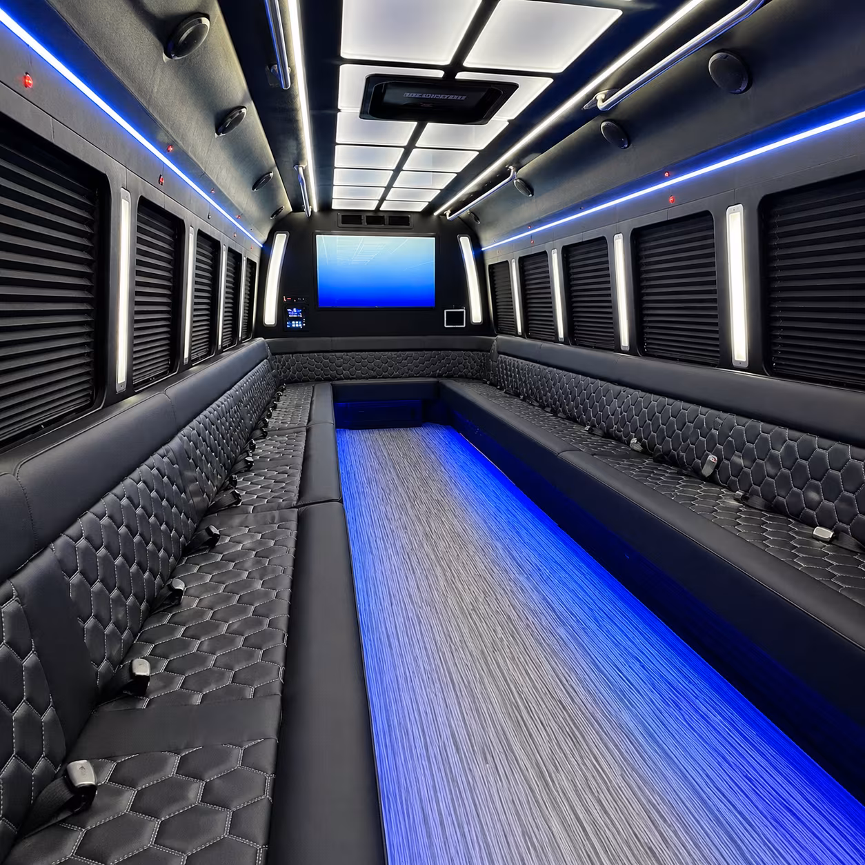 reno party bus inside