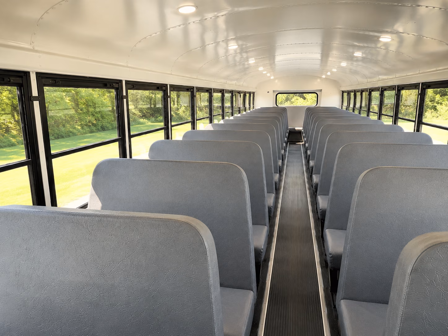 reno school bus inside