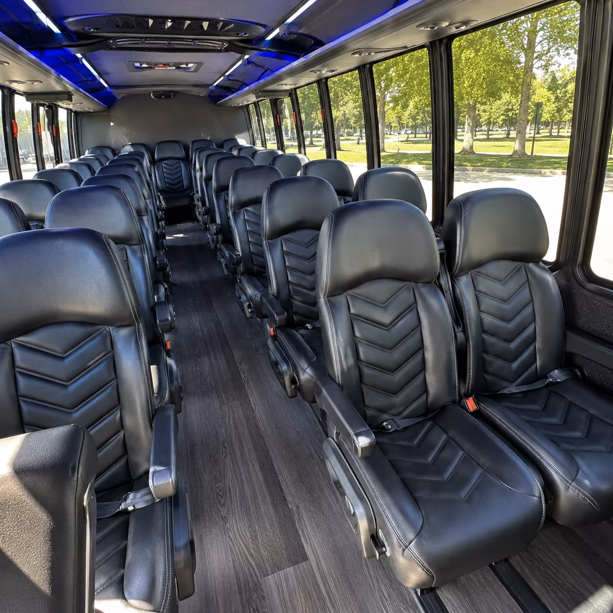 shuttle buses for reno wedding guests between hotels and venues